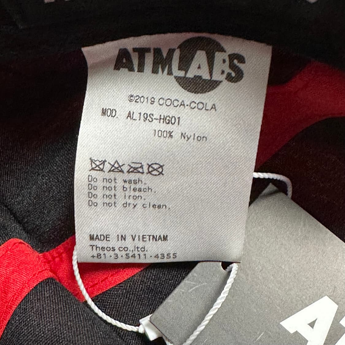 아트모스 x 코카콜라 5패널 캡 레드  상품이미지7