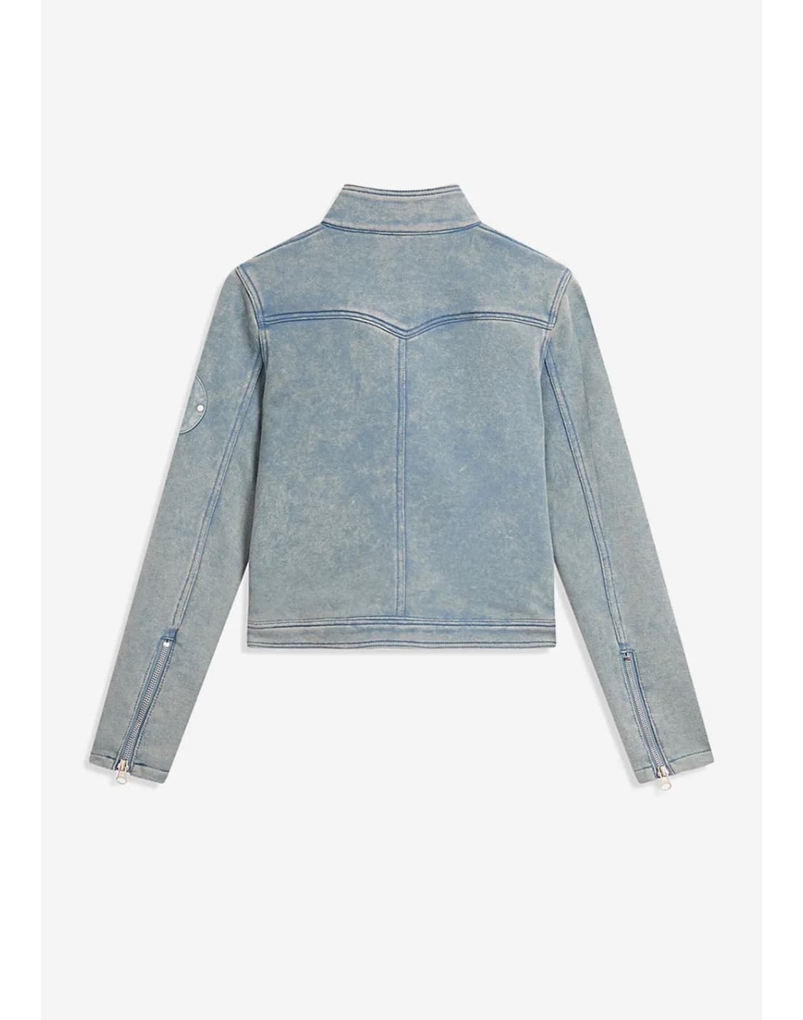 Open YY JERSEY BIKER JACKET (BLUE) 상품이미지2