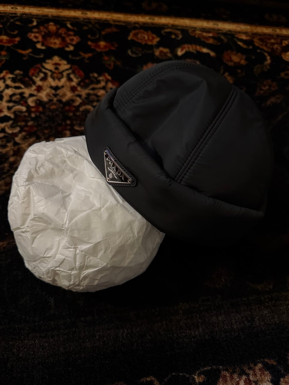 정품 프라다 패딩모자 상품이미지2