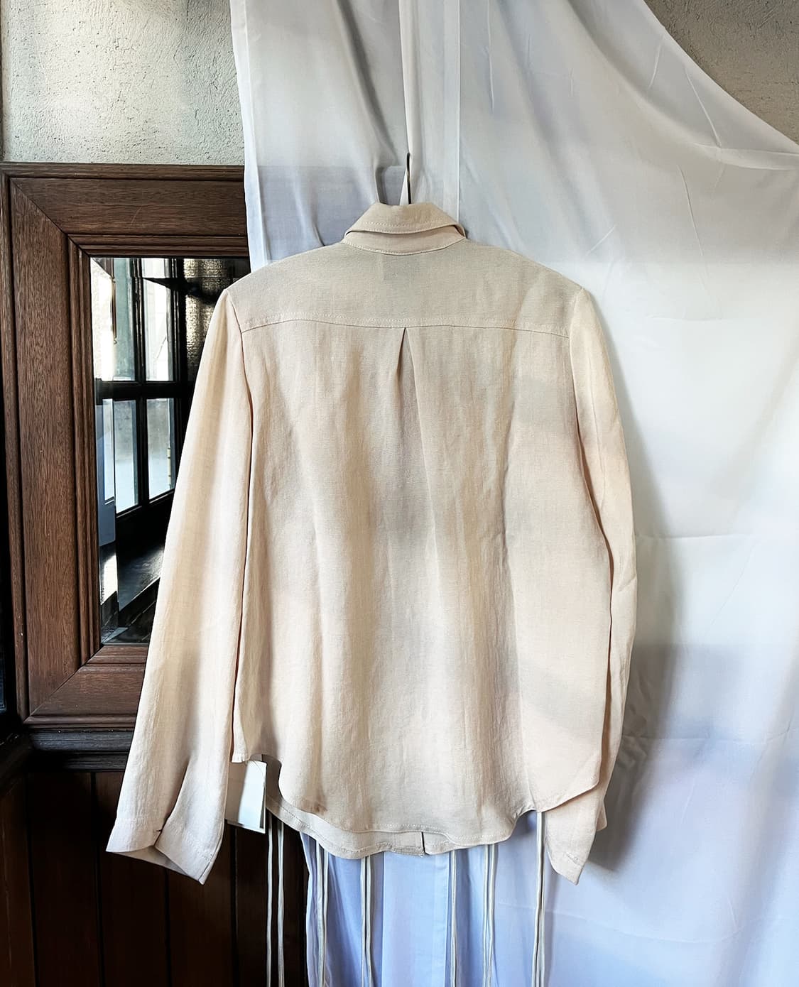 NANUSHKA rope-detail linen shirt & skirt 상품이미지6