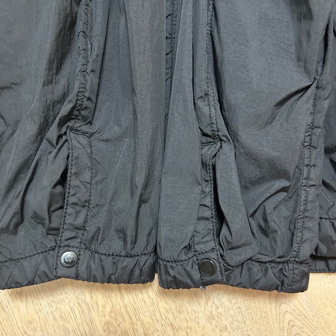 스톤 아일랜드 10123 크링클랩스 오버셔츠 블랙 상품이미지7