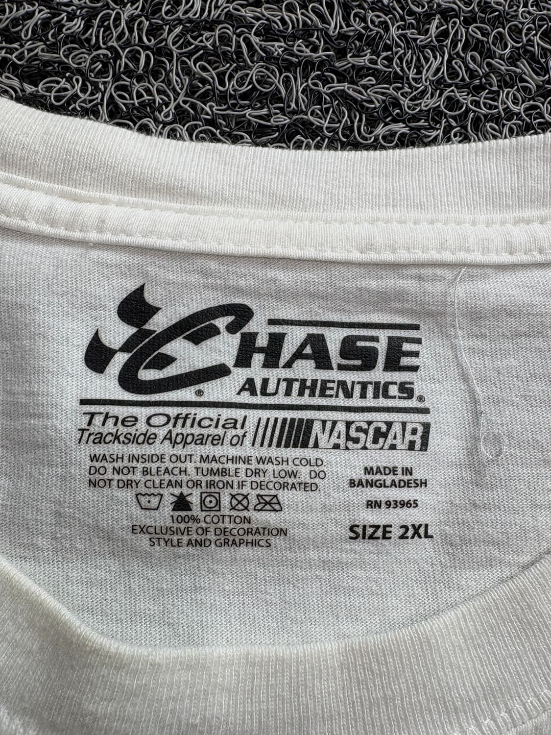 USA 나스카 체이스 엘리엇 레이싱 빈티지 티셔츠 3439 상품이미지4