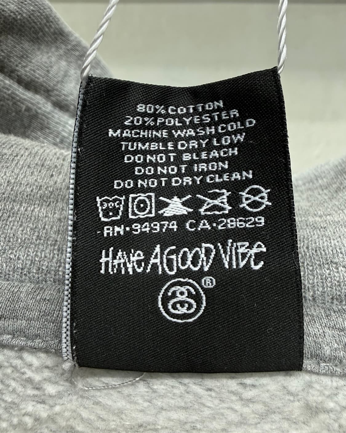 스투시 00s 뉴욕 빅로고 New York 스웻 후디 후드티 상품이미지8