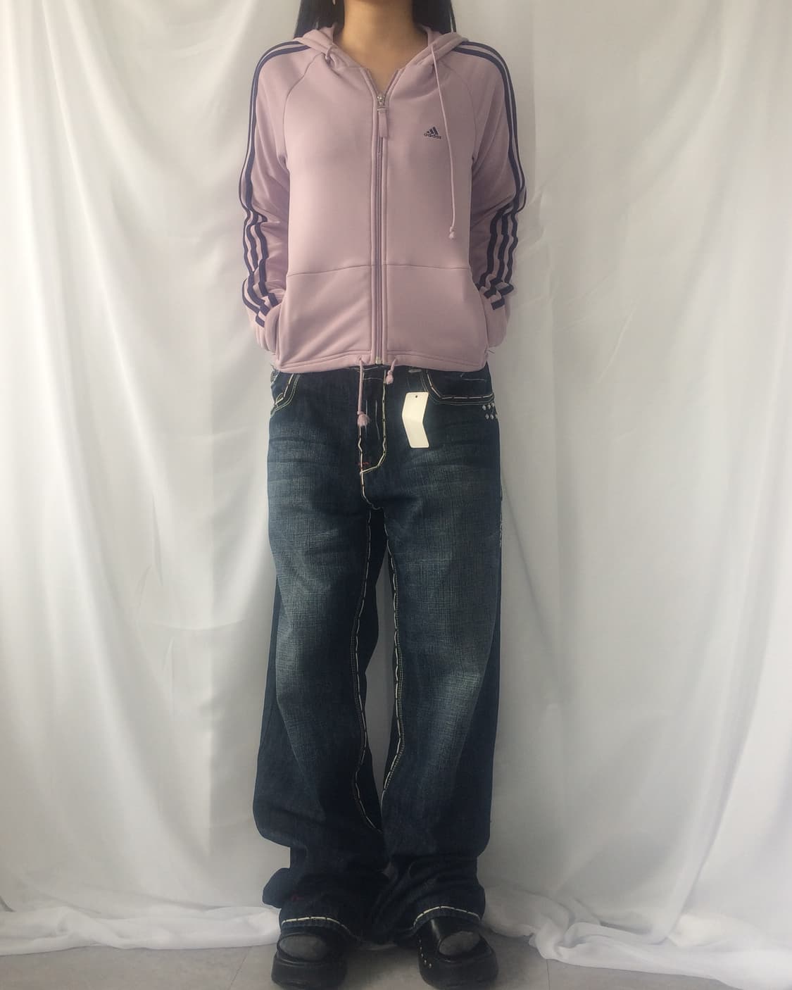 Adidas hood zip up 상품이미지1