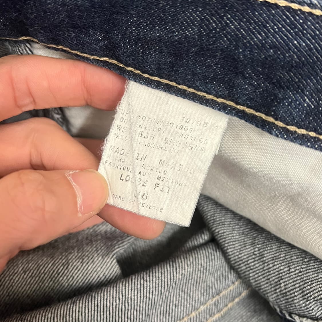 디키즈 루즈핏 버뮤다 데님 팬츠 반바지 38 상품이미지4