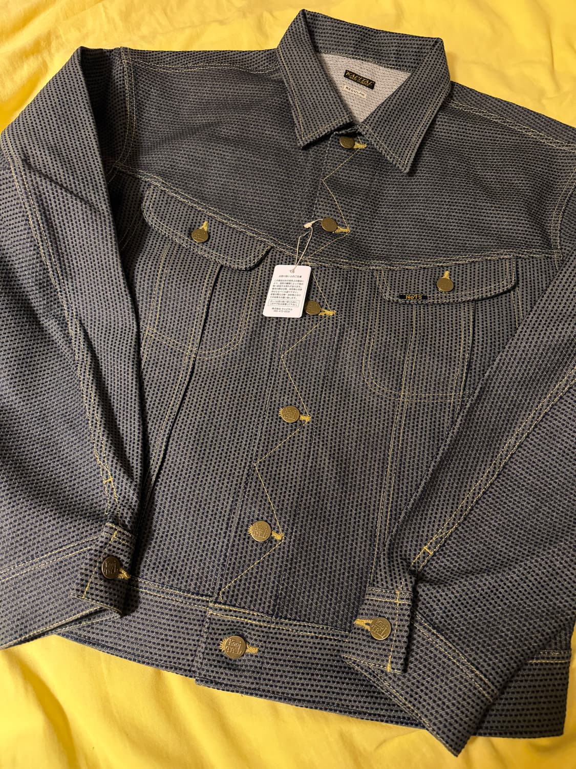 캐피탈 센츄리 no7 웨스터너 레귤러 데님 자켓 48 상품이미지1