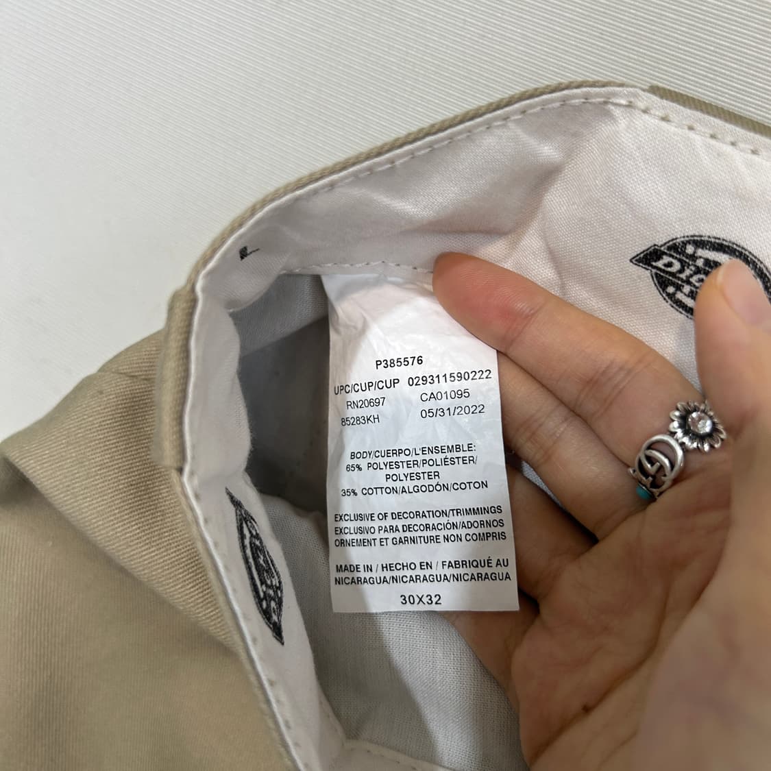 디키즈 바지 30x32 상품이미지5