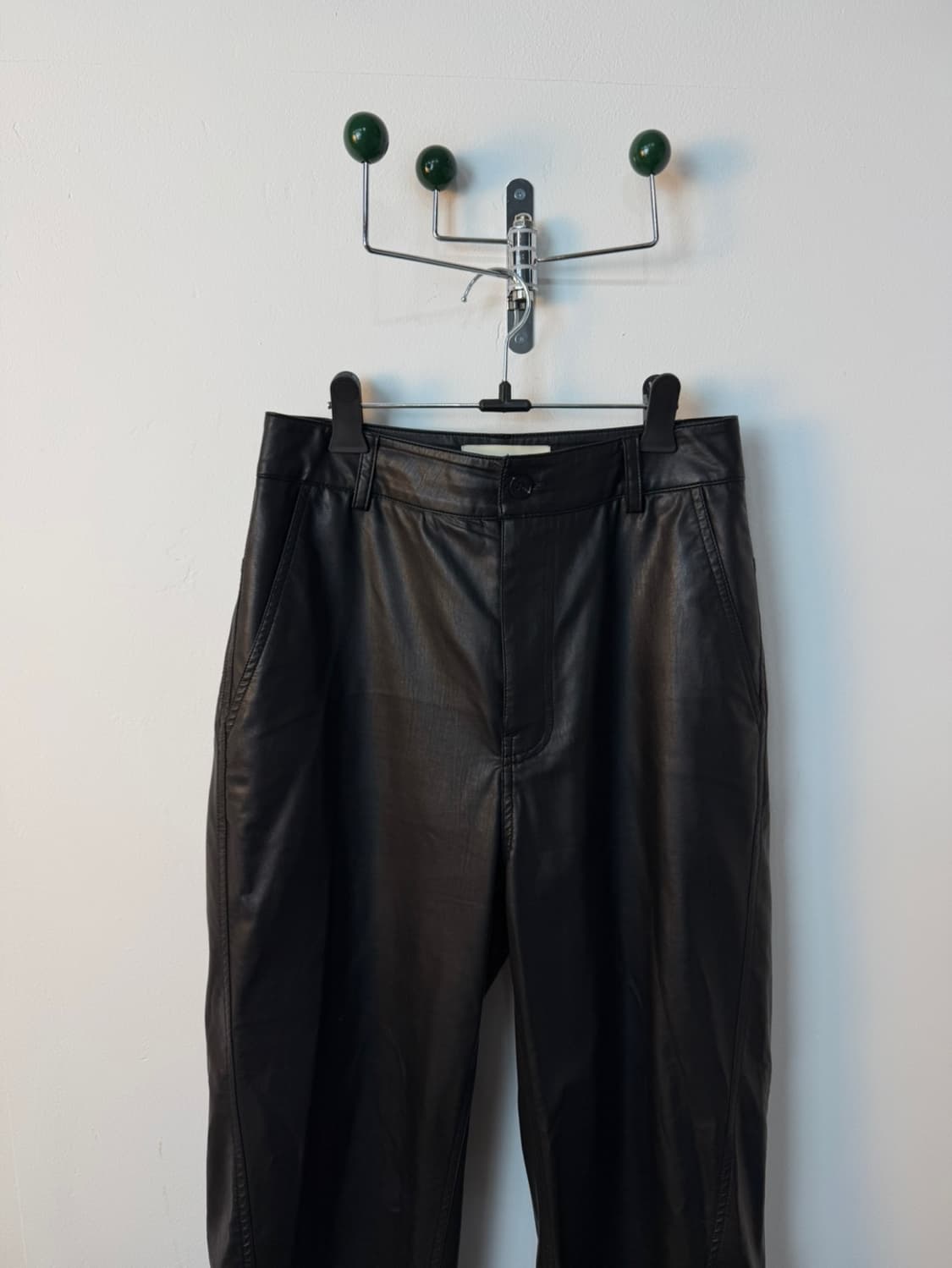 아틀리에 나인 와이드 레더 팬츠  상품이미지3