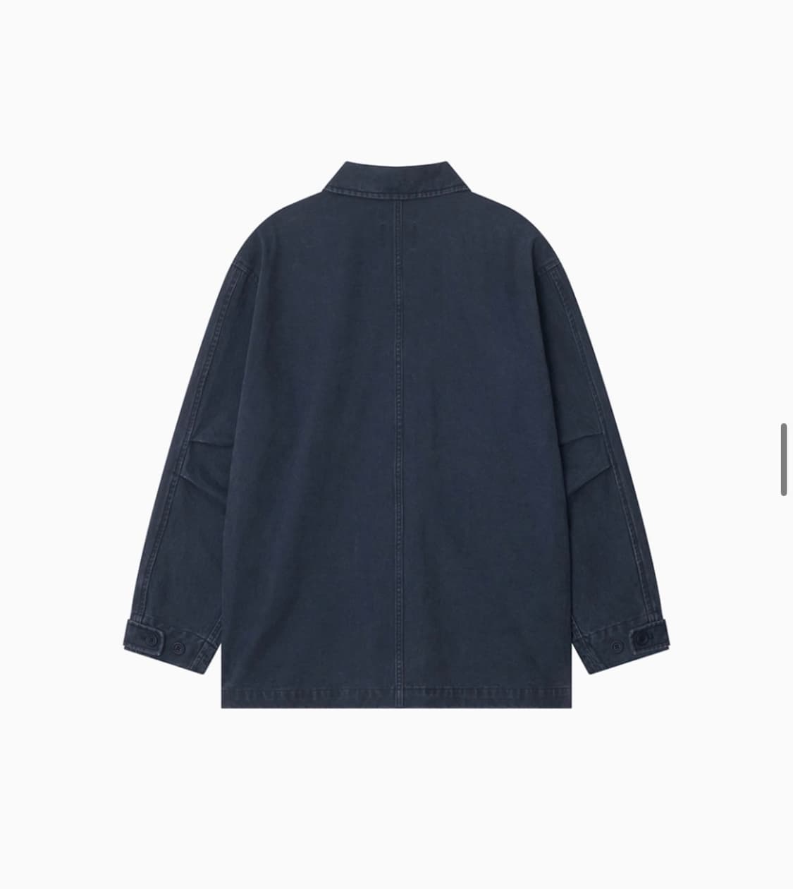 오헤시오 스타 플로럴 워시드 코튼 자켓 네이비 상품이미지4