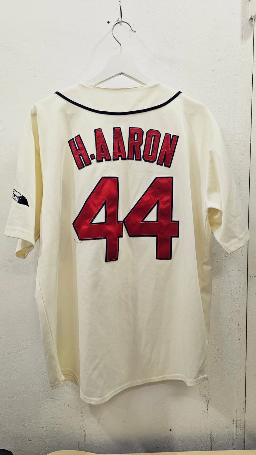 미첼앤네스 행크 애런 1963 밀워키 브레이브스 야구 져지 상품이미지6