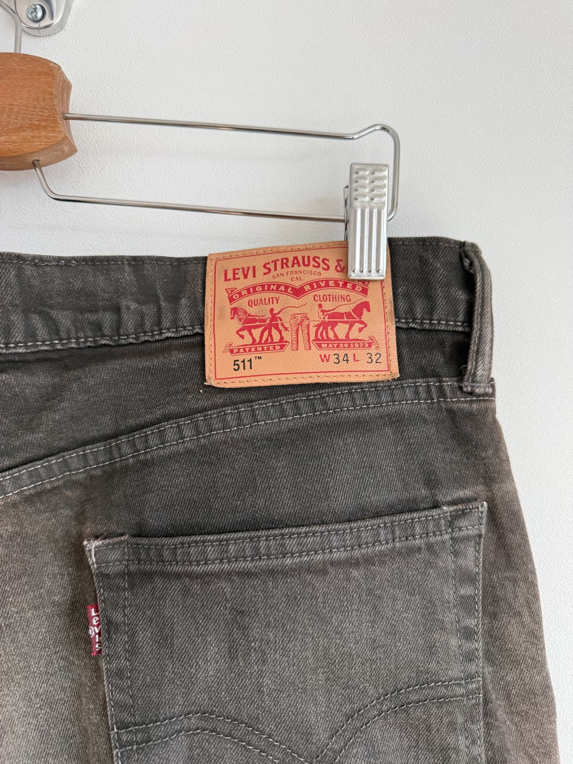 리바이스(Levi's) 511 브라운 데님 상품이미지6