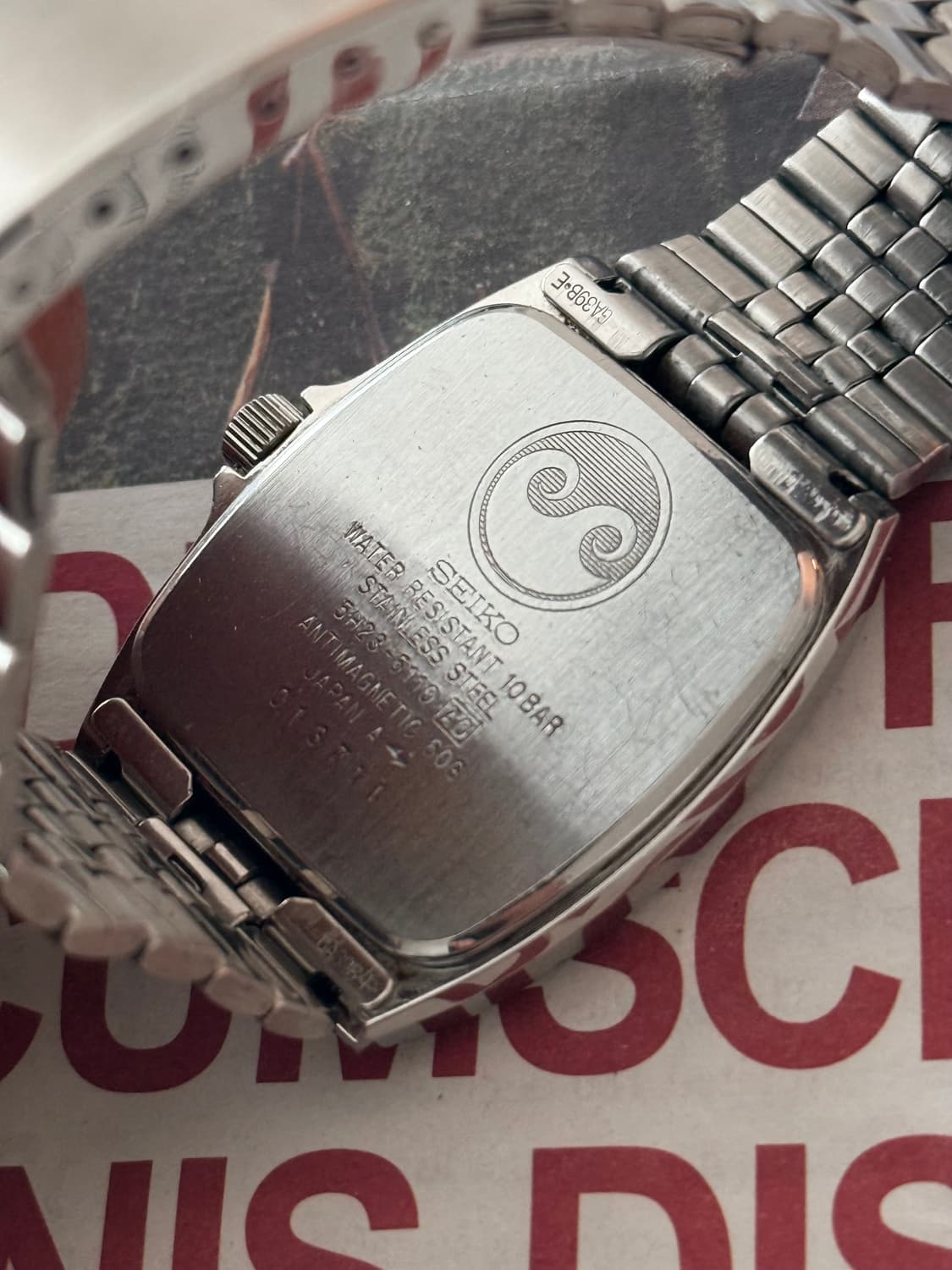 Seiko 세이코 Chronos Square Quartz Day-Date 상품이미지5