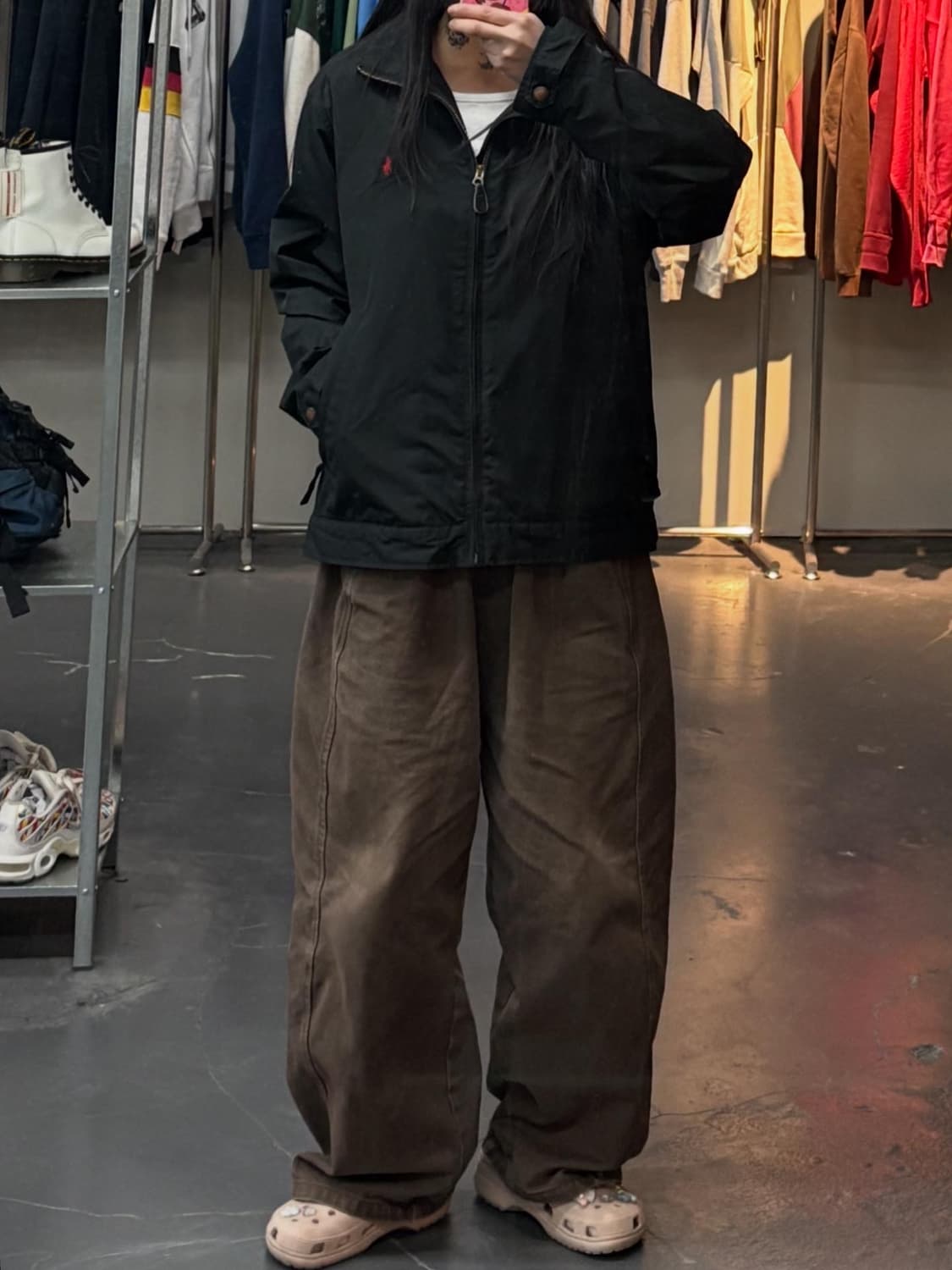 폴로랄프로렌 포니로고 폴리쉘 패리자켓 A3276 상품이미지1