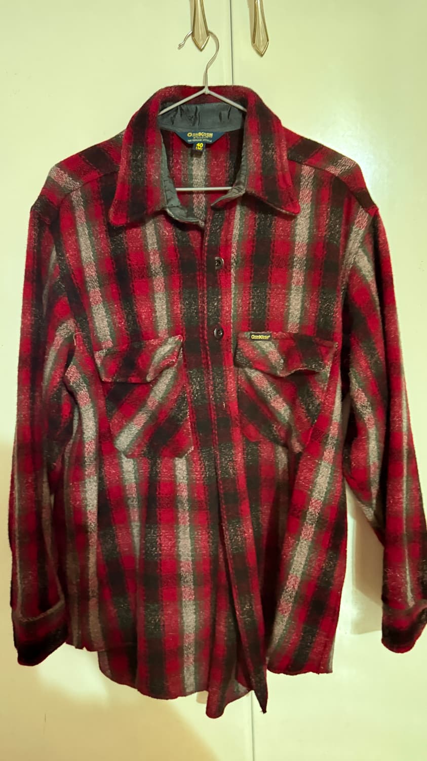 Oshkosh 오시코시 버팔로체크 울 자켓 상품이미지1