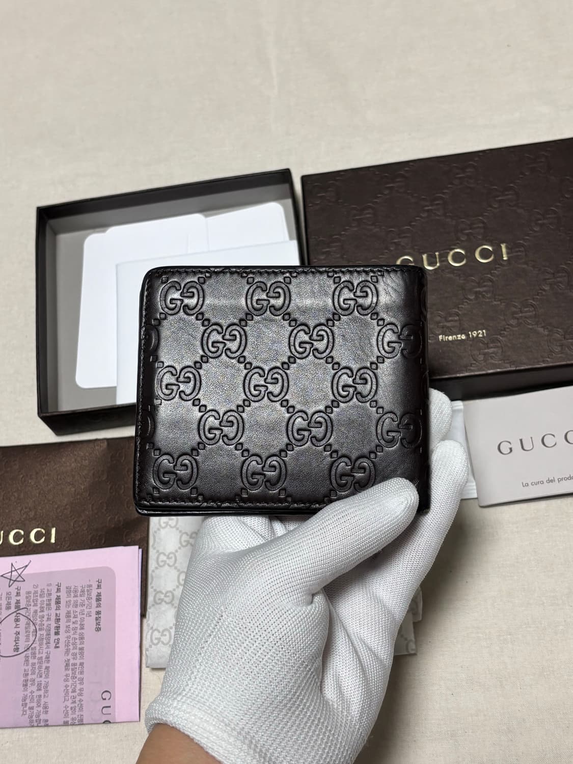 구찌 GG로고 시마 반지갑 [os] 상품이미지2