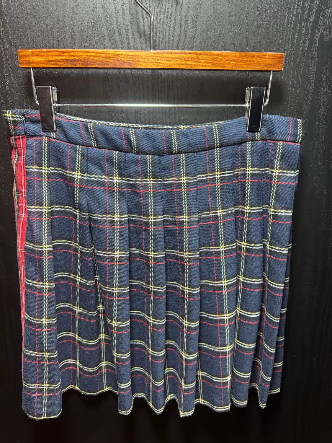 zara skirt 체크 스커트 상품이미지2