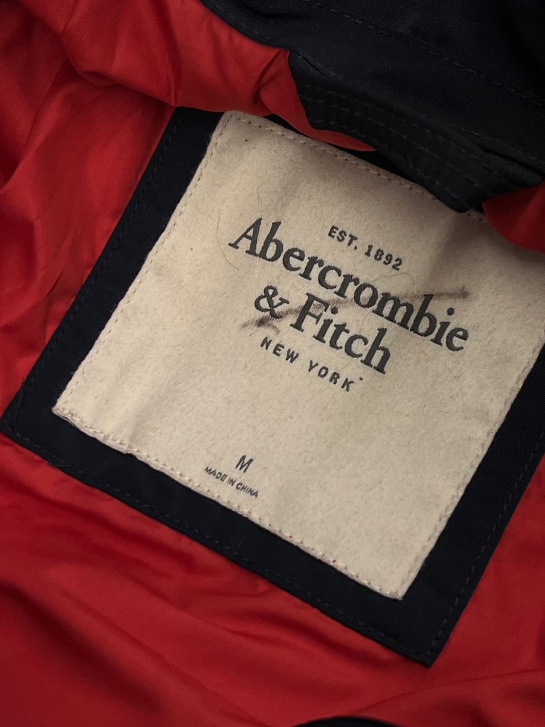 아베크롬비 빈티지 울프조 자켓 처분  상품이미지3