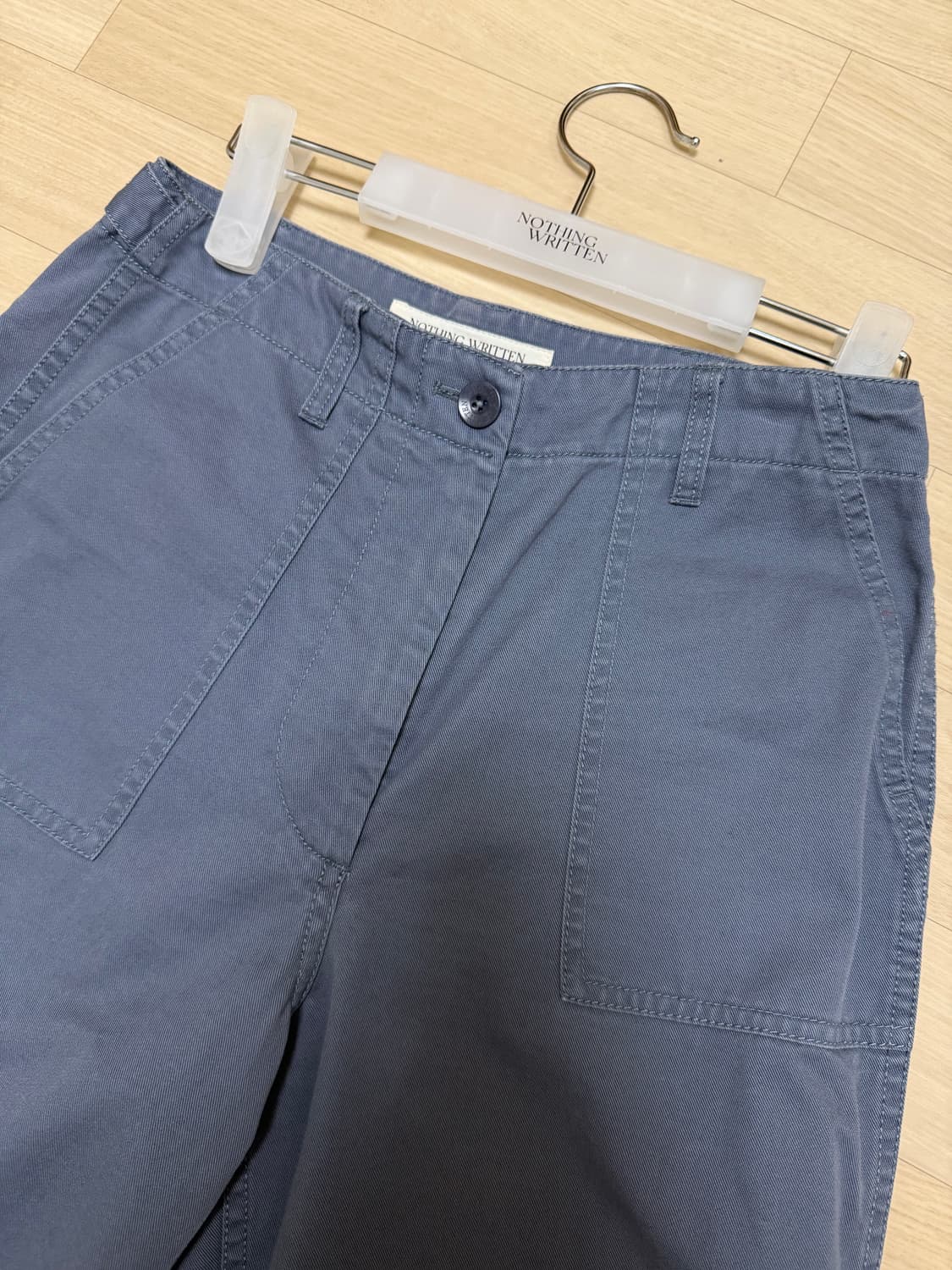 낫띵리튼 누 퍼티그 팬츠 Nou fatigue pants (Indi Bl 상품이미지5