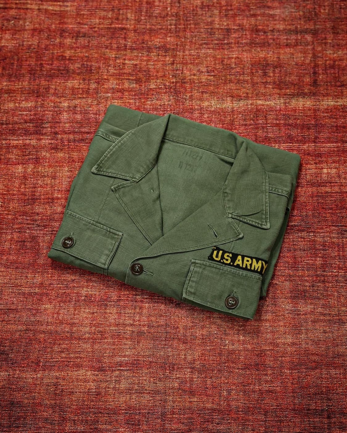 50~60s 오리지널 밀리터리 og107 셔츠 판매 상품이미지8