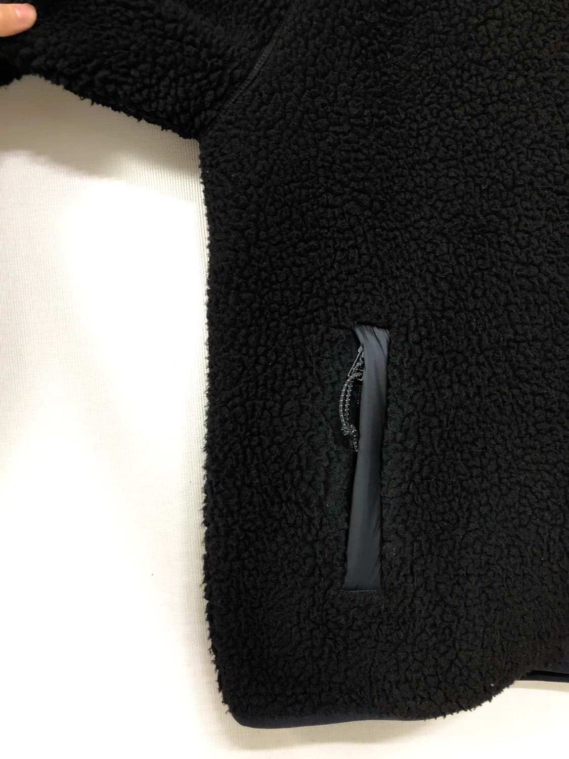 칼하트wip 남녀공용 블랙 뽀글이 플리스 자켓 _ L 100~105 상품이미지5