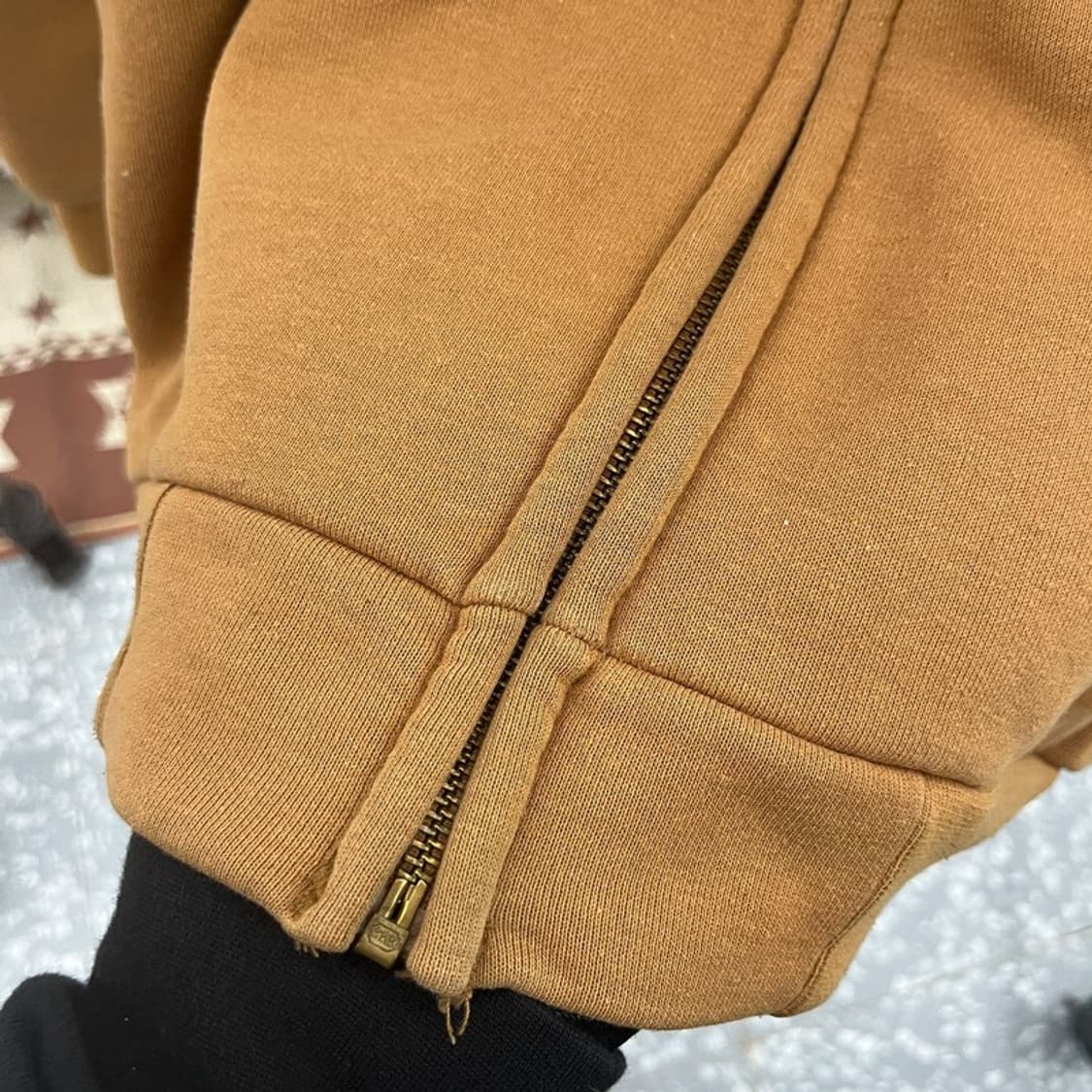 칼하트 레인디펜더 써멀 캐주얼 빈티지 후드집업 M C09739 상품이미지8