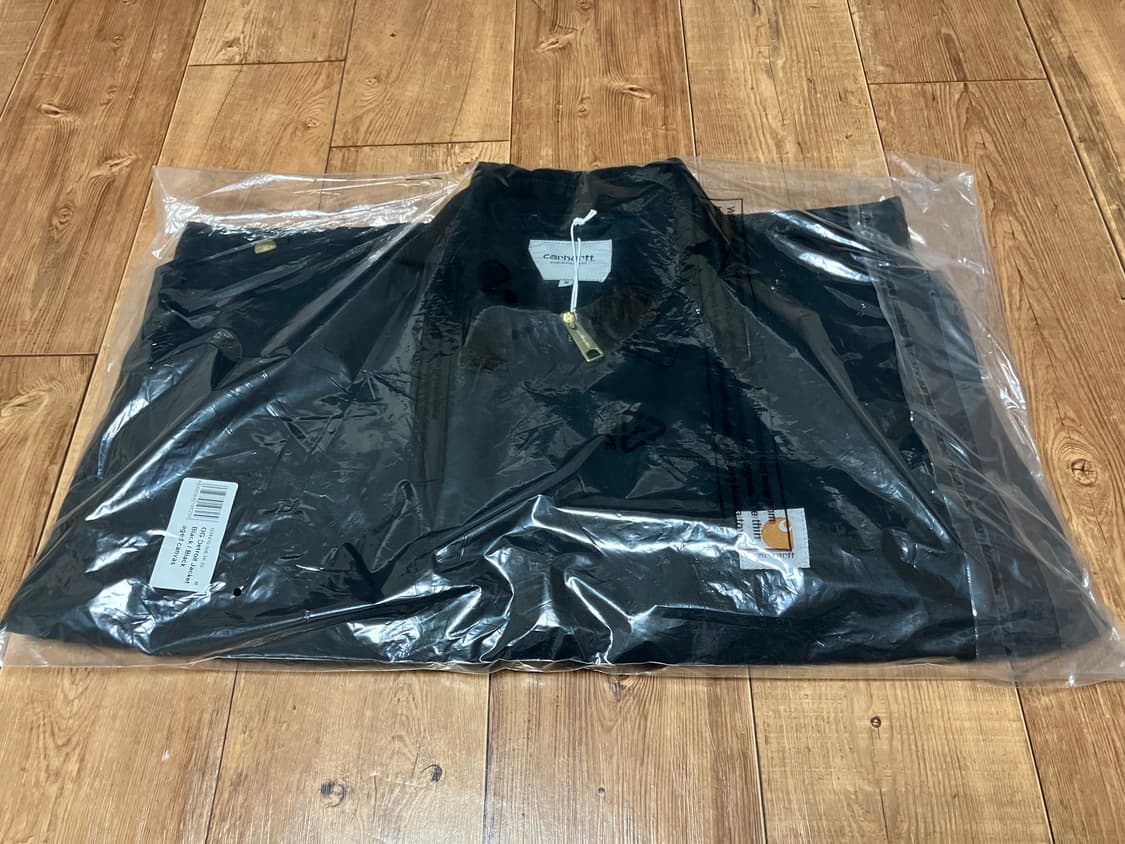 새상품) 칼하트 WIP OG 디트로이트 자켓 블랙 M 상품이미지2