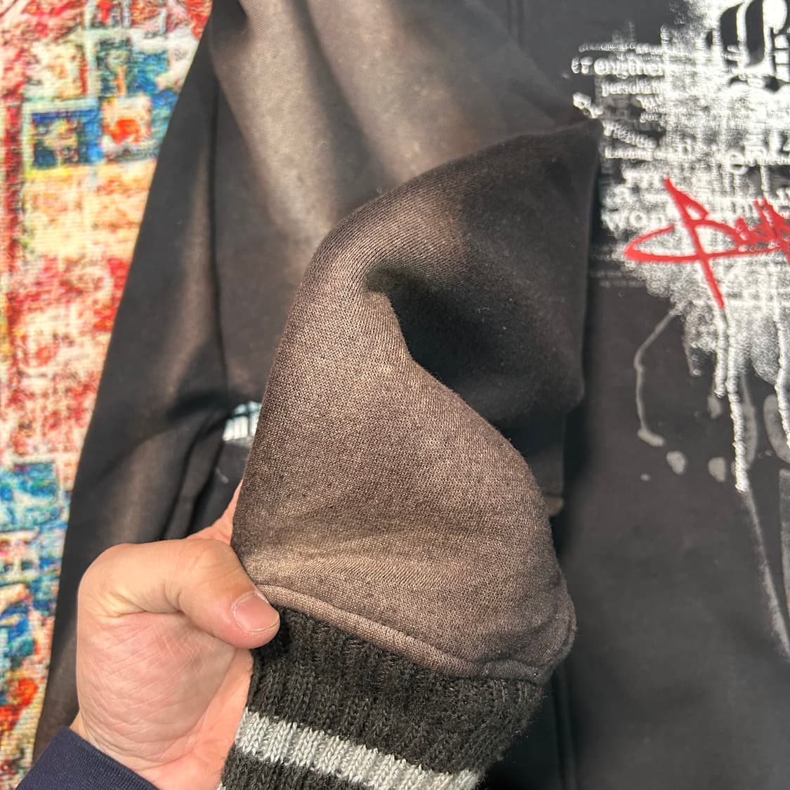 [XL] 배드보이 그래픽 후드집업 상품이미지4