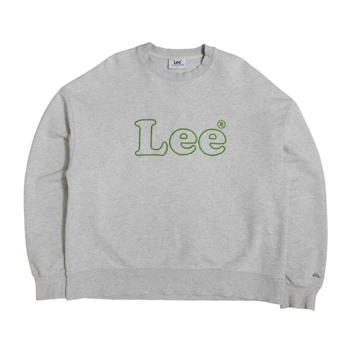 Lee 리 그레이 맨투맨 상품이미지1
