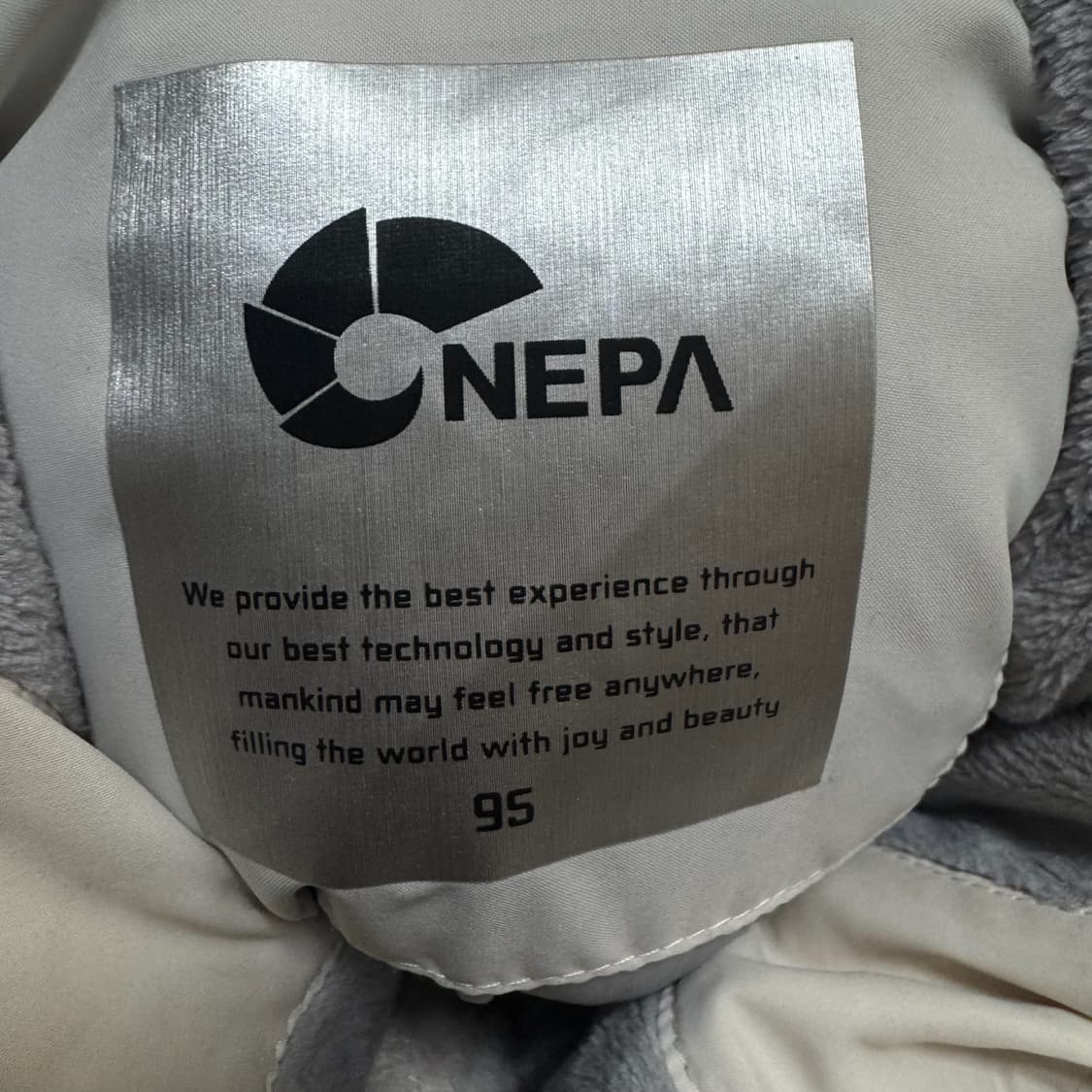 네파 여성 프리미엄 구스다운 고어텍스 롱패딩 M/95  상품이미지5