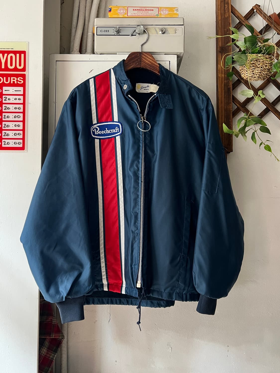 [L]70's Made in USA 빈티지 플라이트 자켓 상품이미지1