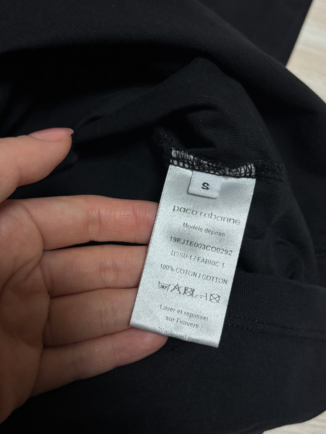 파코라반 여설 티셔츠 S  상품이미지3