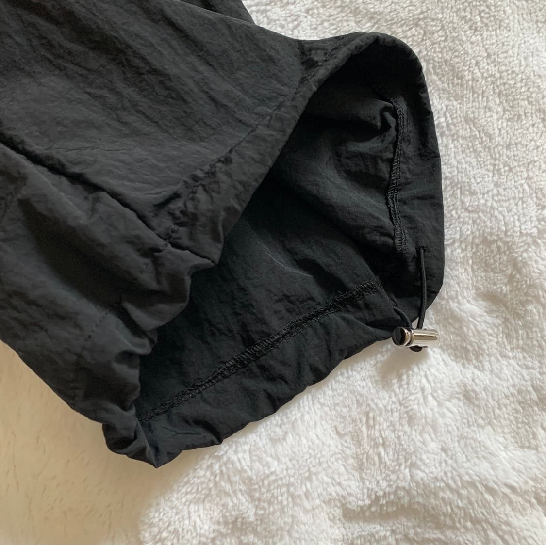 바스락 나일론 카고 투웨이 와이드 조거 팬츠 상품이미지6