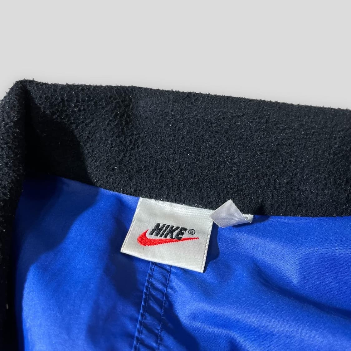 나이키 블루 배색 오버핏 스우시로고 바람막이 상품이미지5