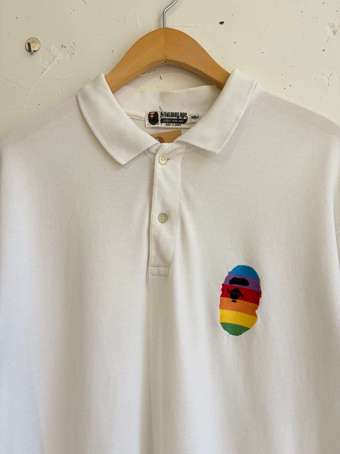 a bathing ape collar t-shirt  상품이미지2