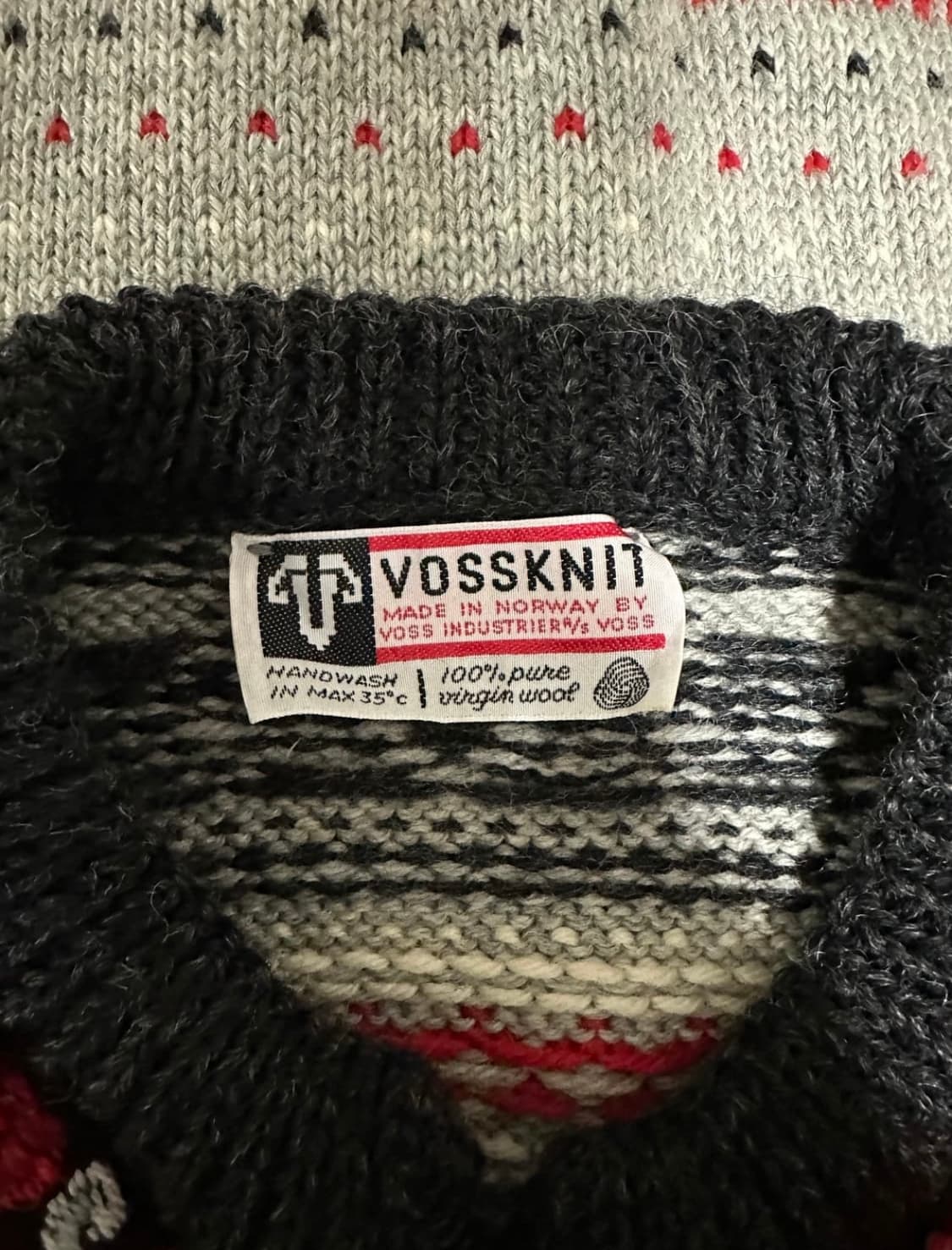 Norway vintage wool cardigan 상품이미지4