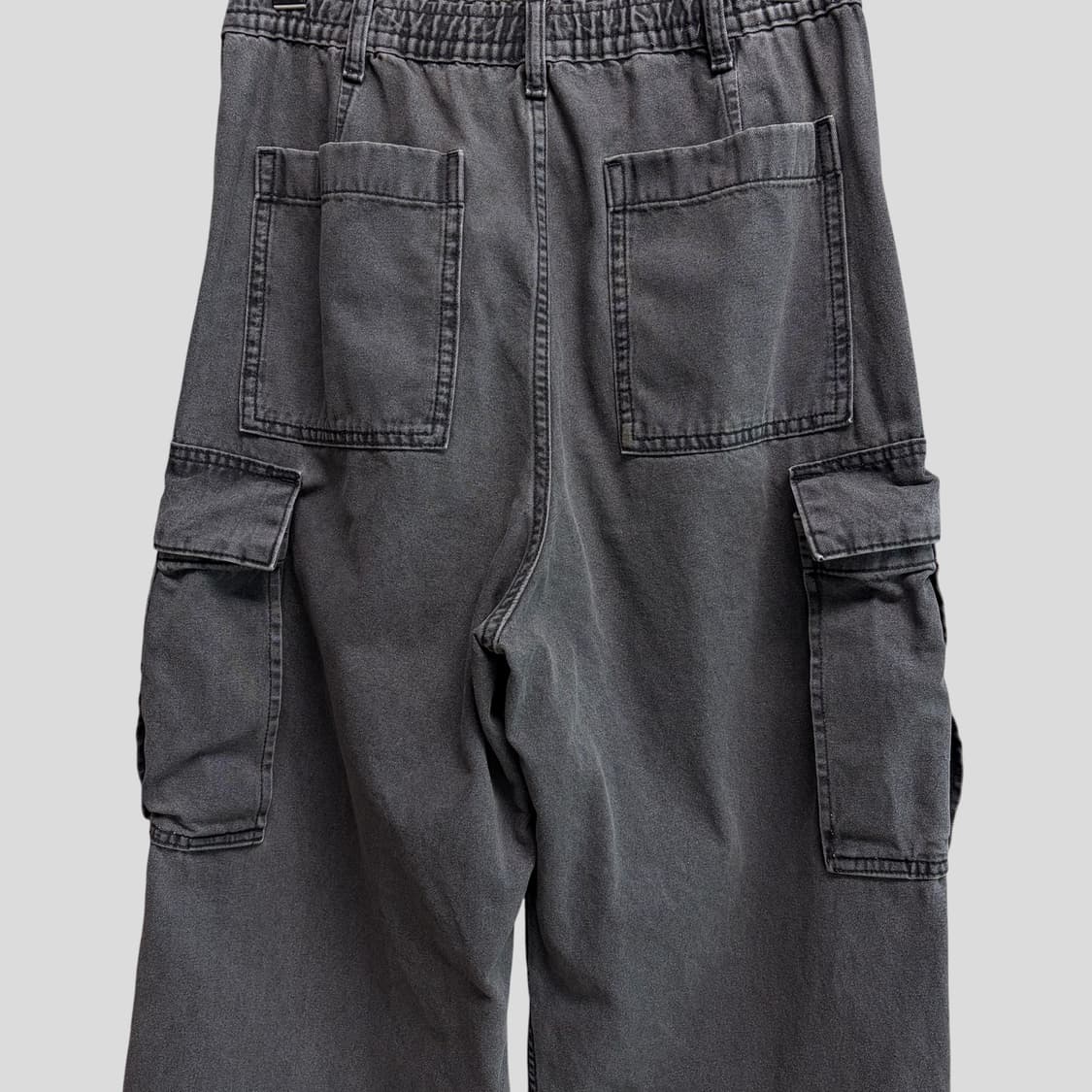 (S)GU 지유 슈퍼와이드 데님 카고팬츠 상품이미지5