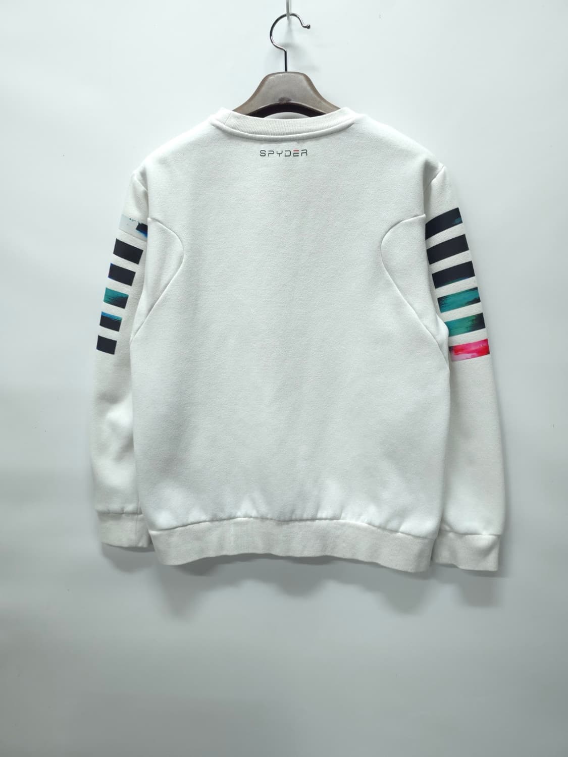 스파이더 멀티 컬러 그래픽 화이트 맨투맨 (105) 상품이미지7