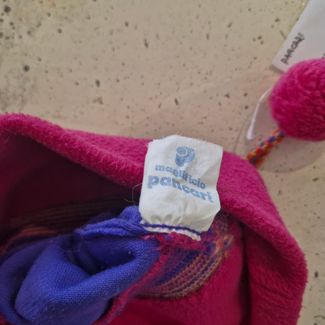 PANCARI 빈티지 털방울 비니 모자 상품이미지3