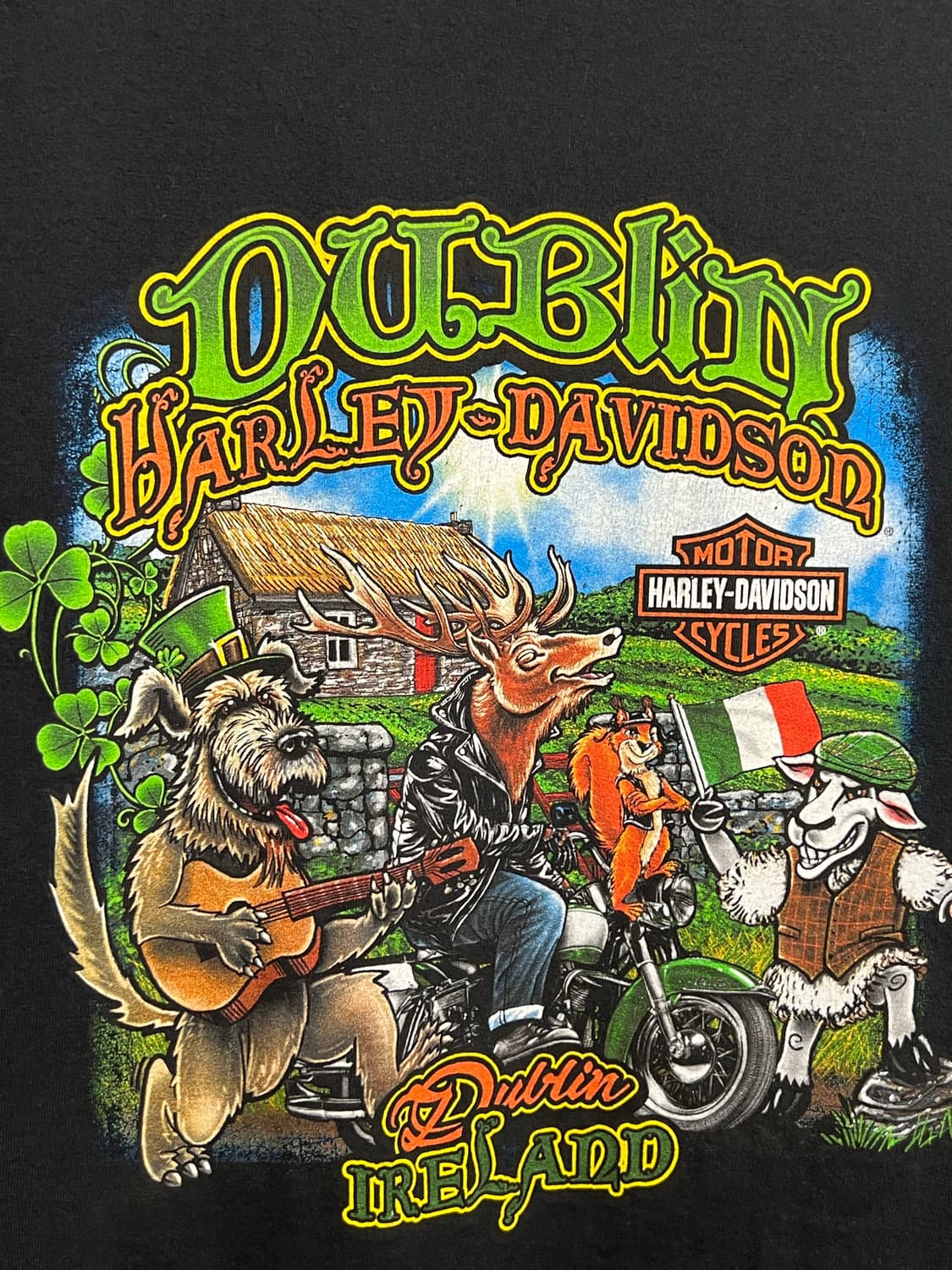 할리데이비슨 Dublin Ireland 반팔 티셔츠 2XL 상품이미지8