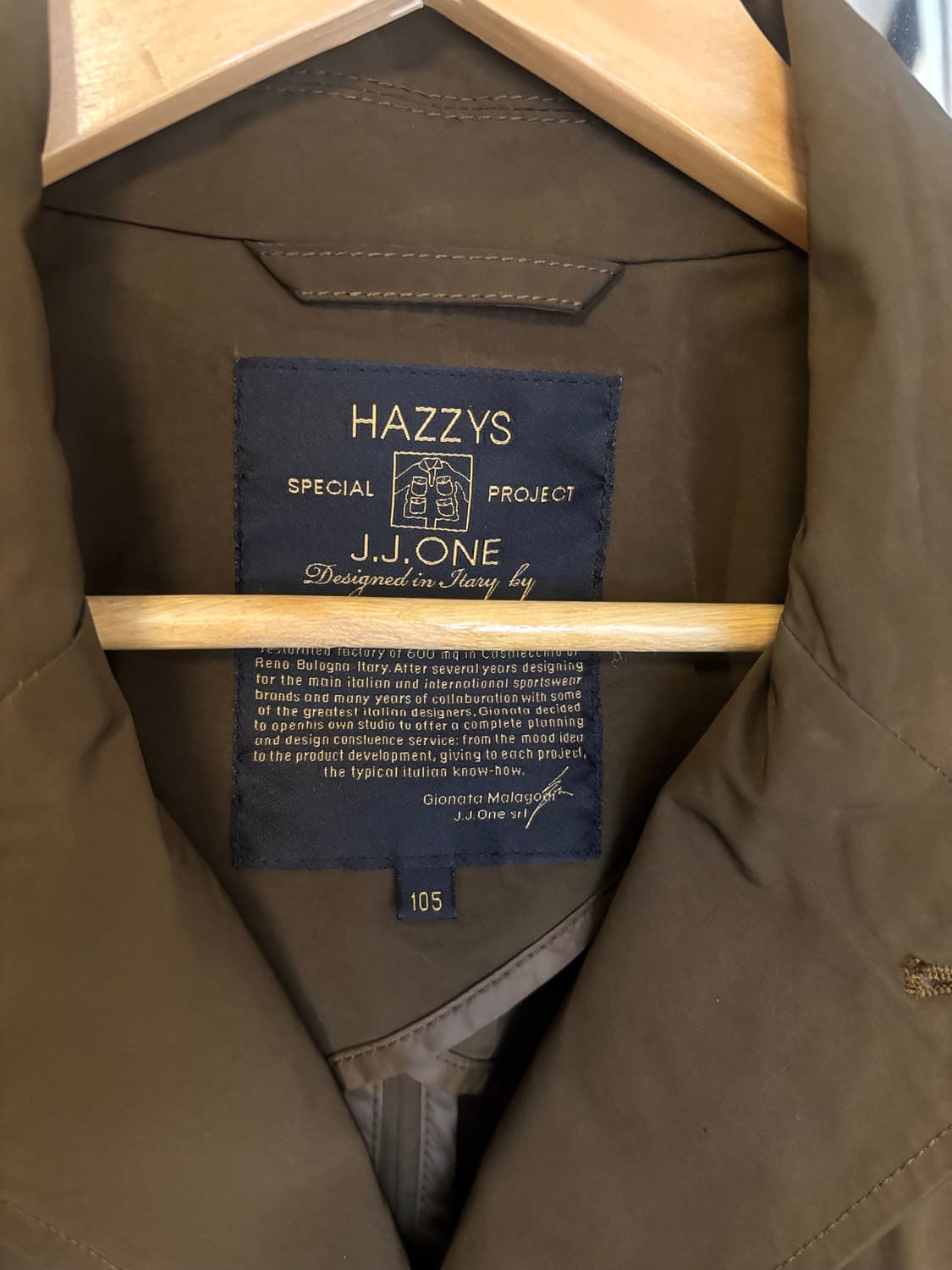 헤지스HAZZYS x J.J.ONE 콜라보 자켓 상품이미지3