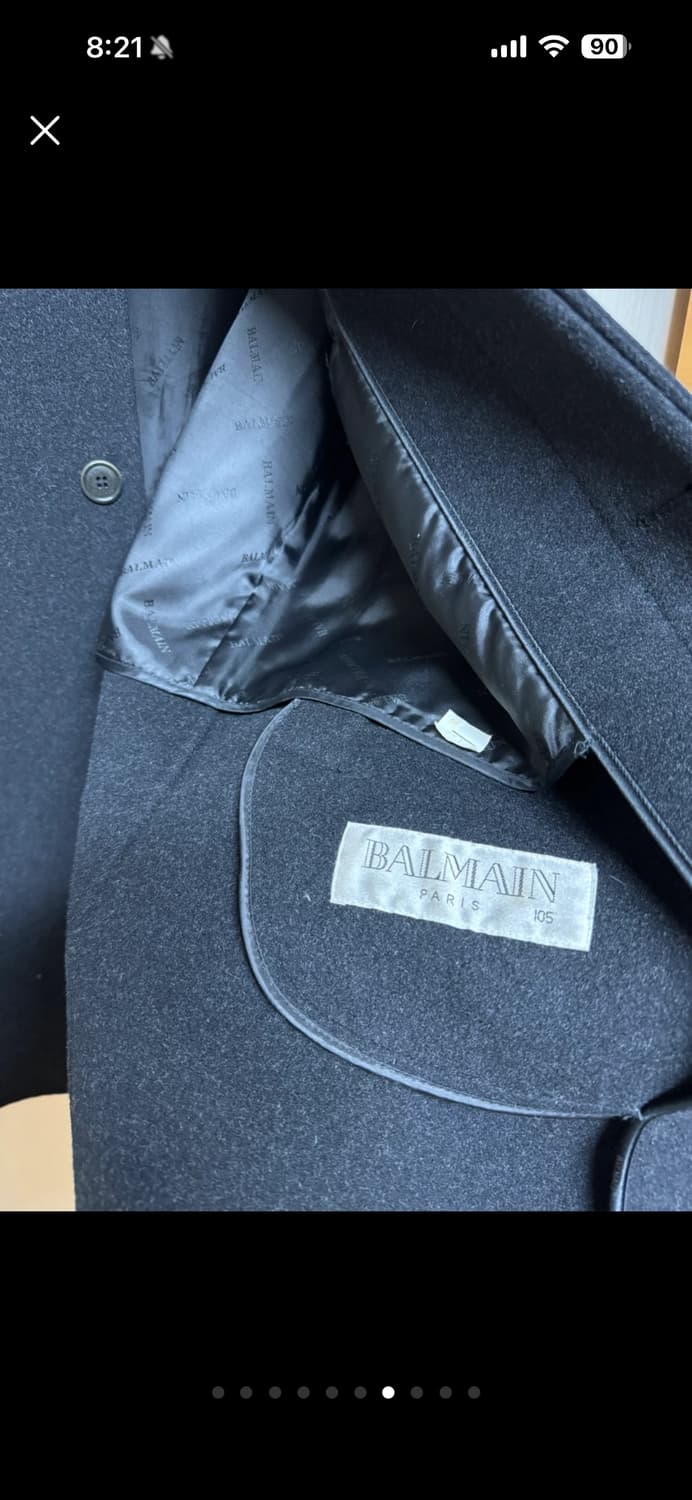 발망 토끼모피 코트 상품이미지2