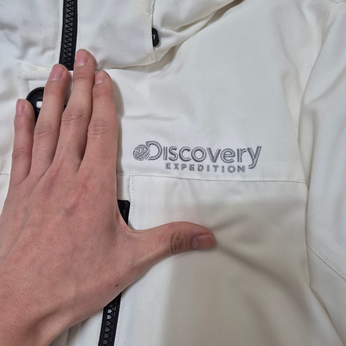 디스커버리 덕다운 후드 숏패딩 점퍼 M(95) 상품이미지6