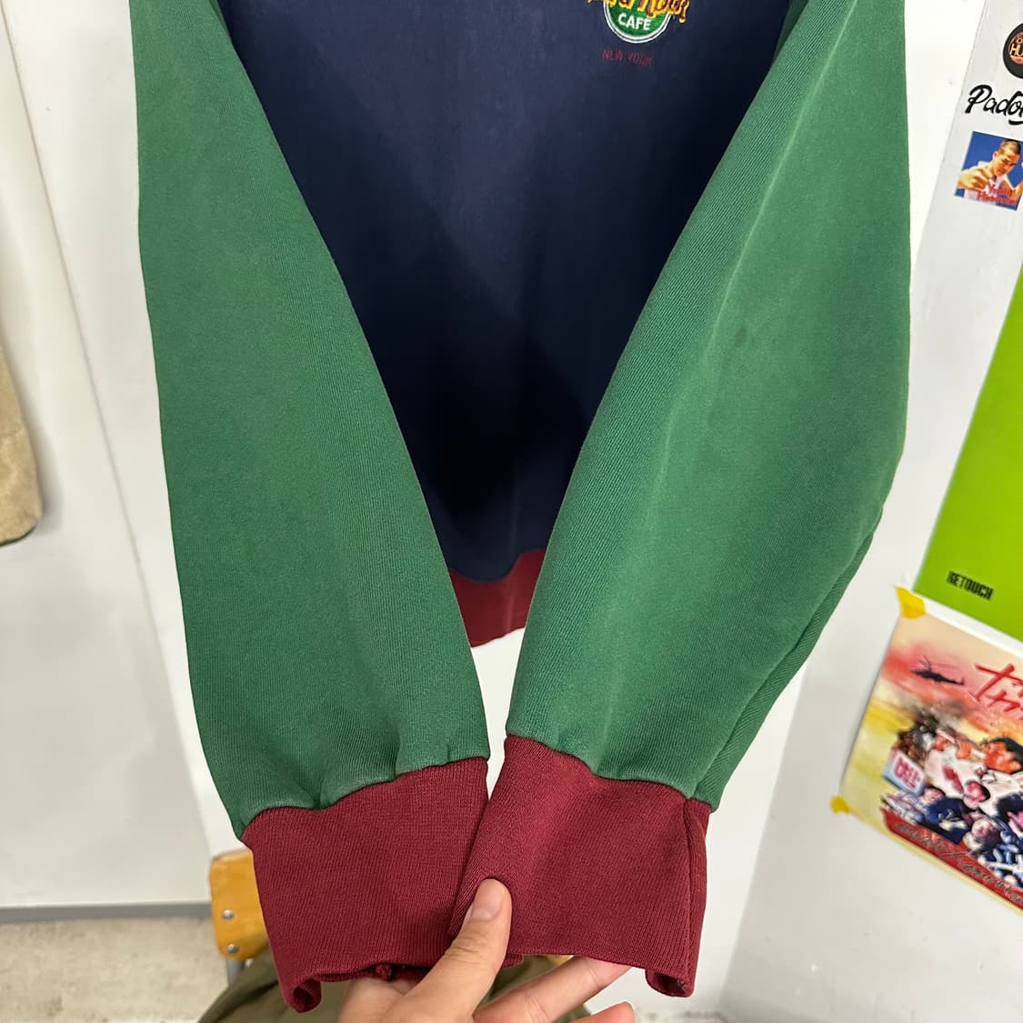 90‘s 하드락 카페 리버스위브 스웻셔츠 상품이미지5