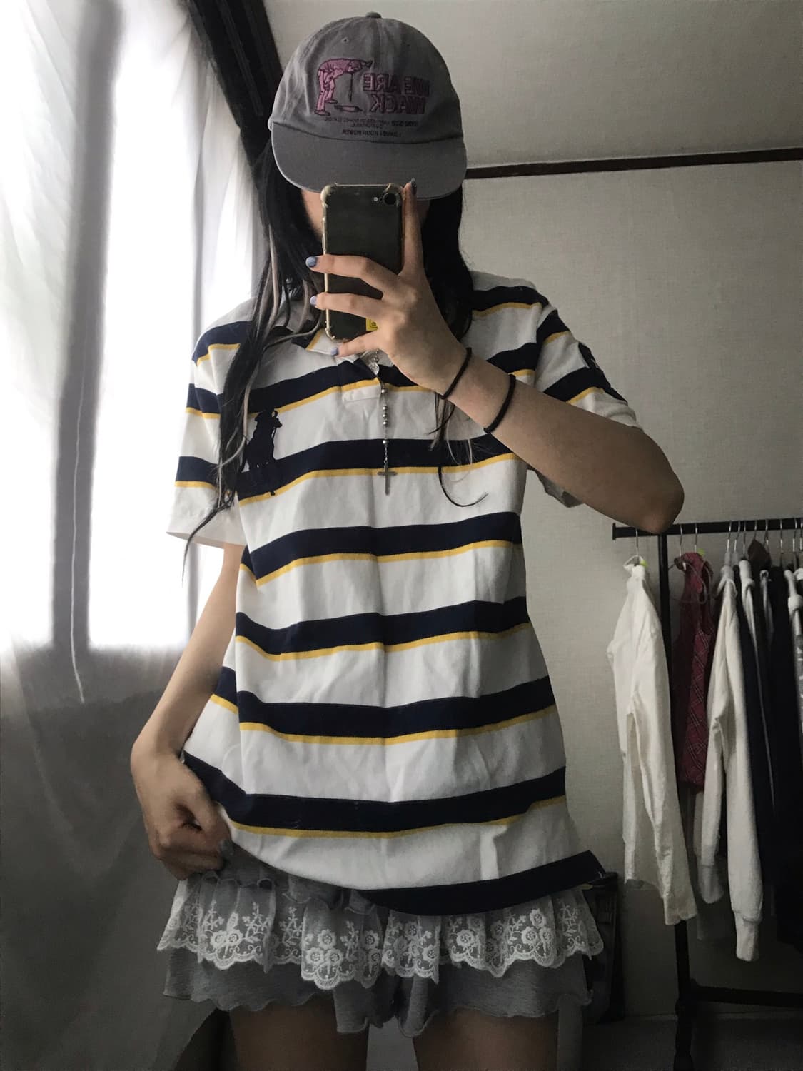 폴로 스트라이프 빅포니 반팔티셔츠 상품이미지4