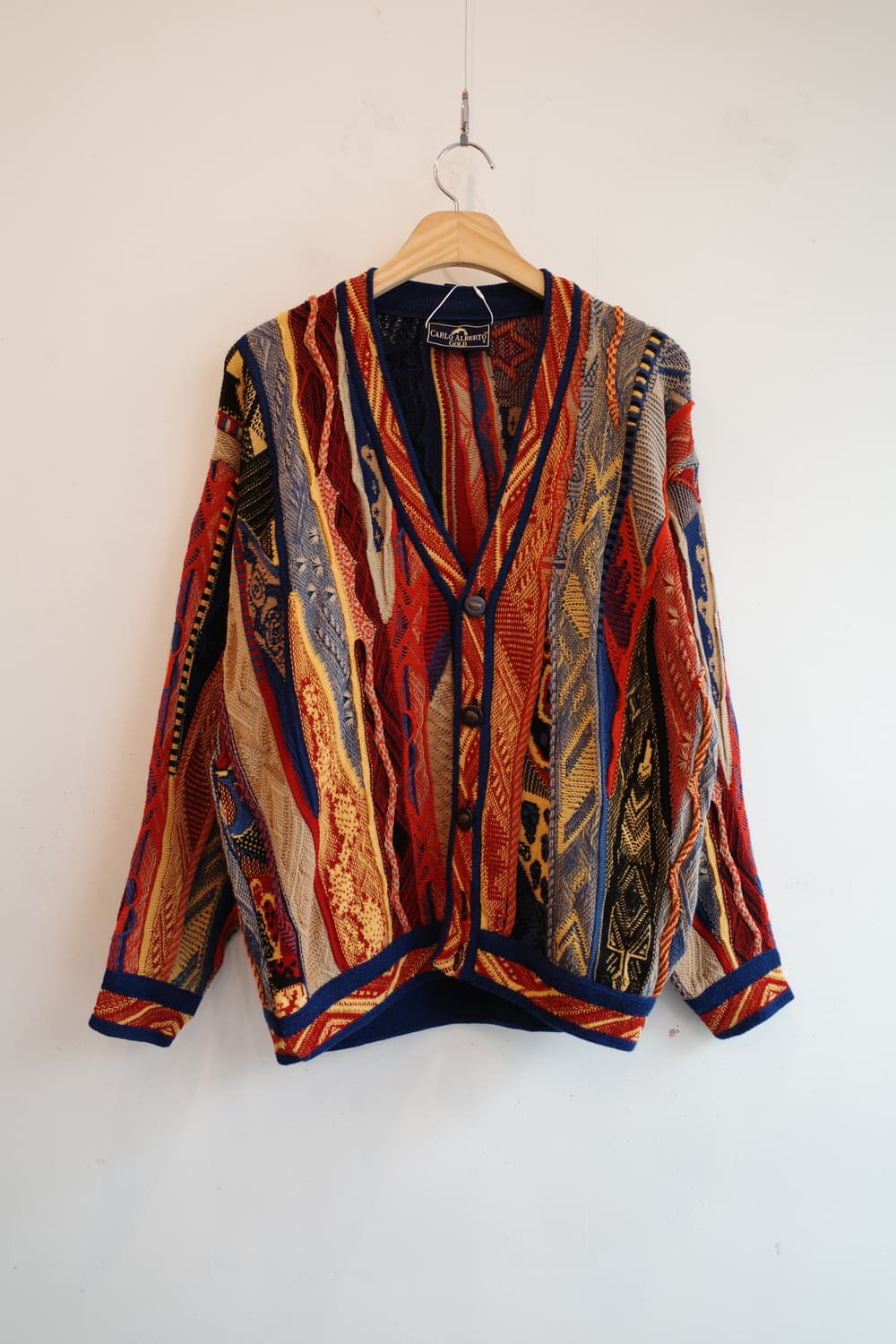 유니크 패턴 울 가디건 (MADE IN AUSTRALIA) 상품이미지1