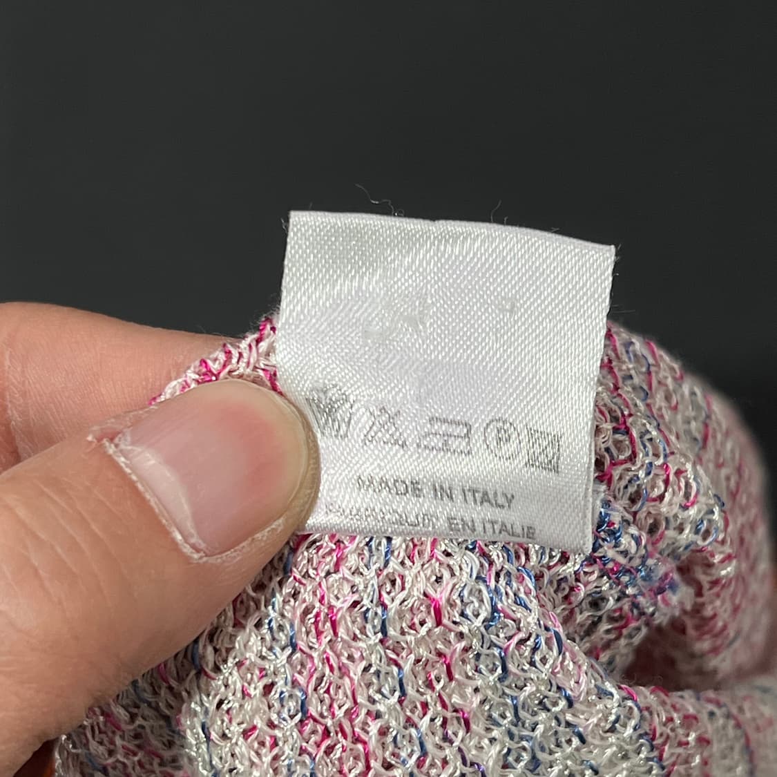  미쏘니 스트라이프 니트 슬리브리스 y16062 상품이미지8