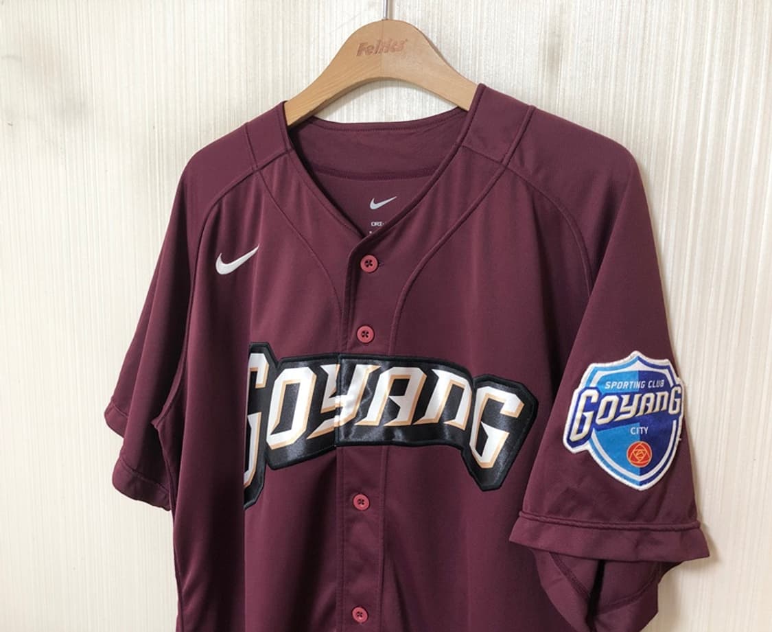 나이키 고양히어로즈 선수실착 원정유니폼/져지 XL #23 예진원 상품이미지6