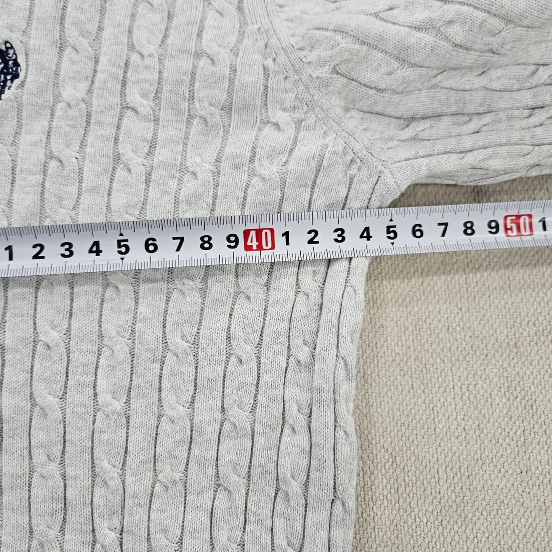 [S] US폴로 여성 꽈배기 니트 스웨터 0121Y1 상품이미지7