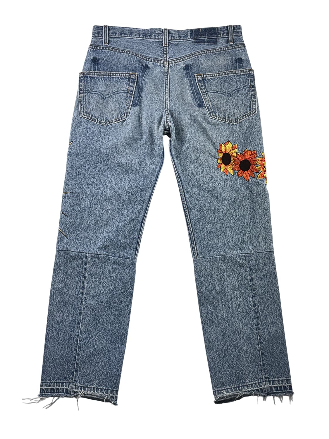 바우와우 리메이크 스티칭 팬츠 상품이미지2