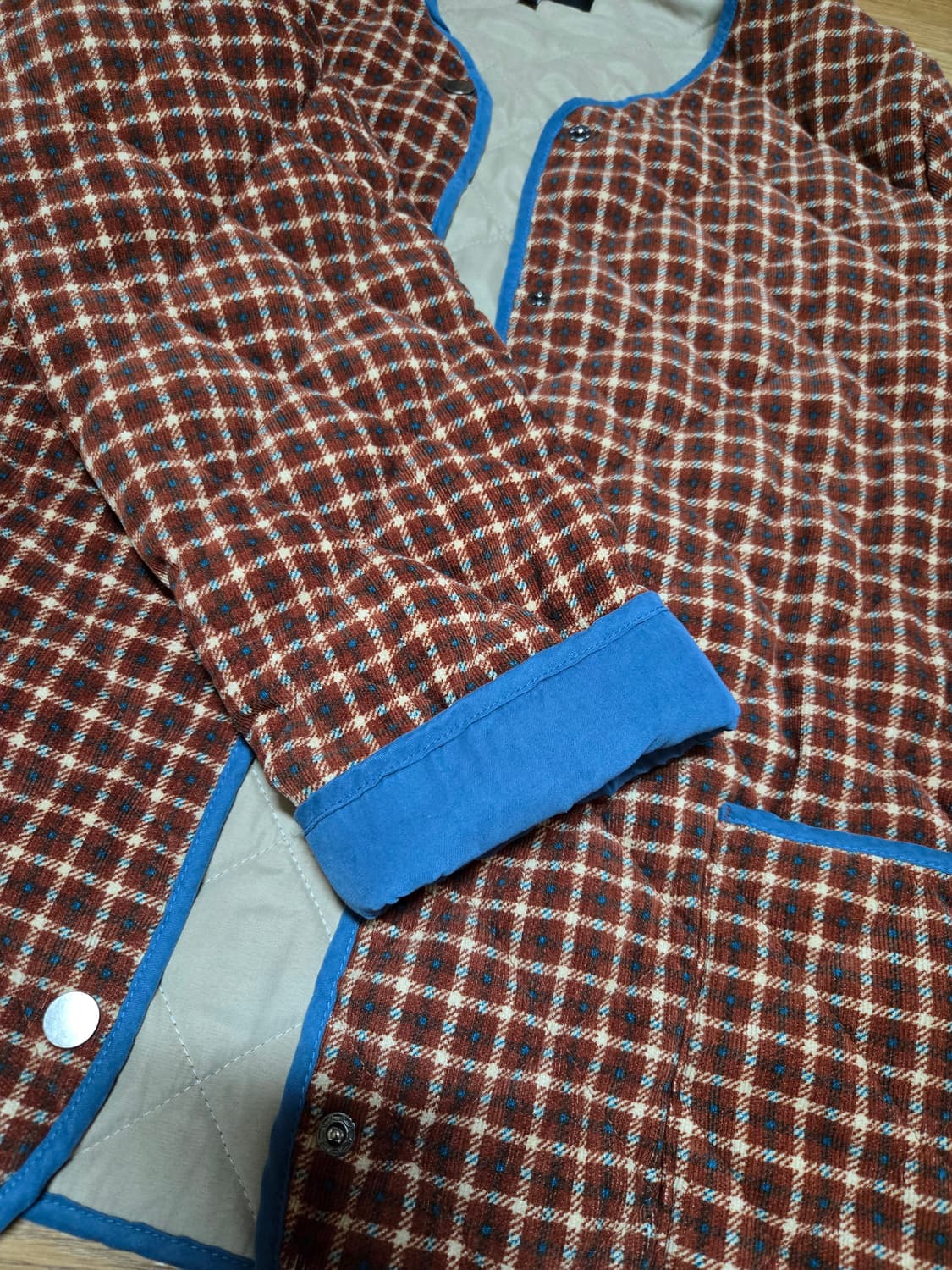 플라스틱아일랜드 누빔 퀼팅 자켓 상품이미지3